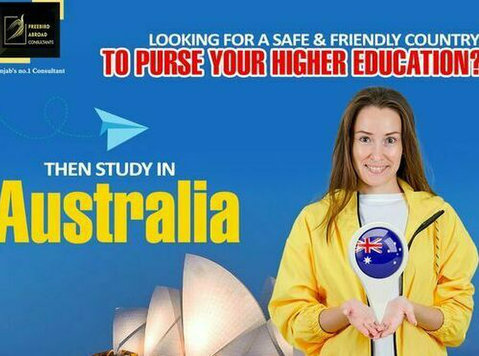 Best Australia Study Visa Consultants in Chandigarh - வியாபார  கூட்டாளி