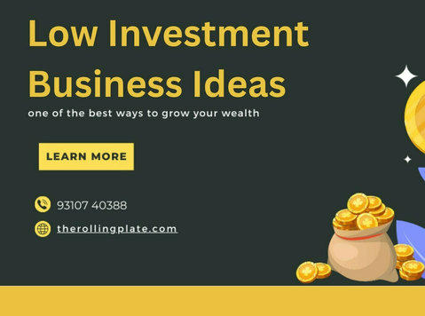 Low Investment Business Ideas with The Rolling Plate - Бизнес партньори