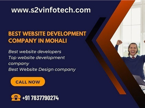 S2v Infotech Best Website Design Company in Mohali - Data/Internett
