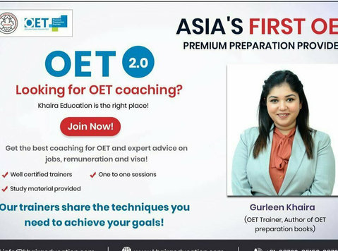 Asia’s No.1 Oet Coaching Centre - Khaira Education - Services: Other