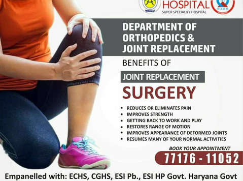 Best Knee Replacement Hospital in Punjab - Останато
