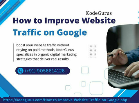 Improve Website Traffic Instantly -contact 9056614126 - Services: Other