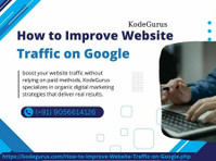Improve Website Traffic with Best Marketing Strategy - Services: Other