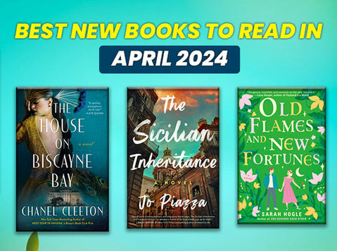 The Most Popular Books Release in April 2024 - Книги/Игри//DVDs