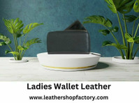 Ladies Wallet Leather – Leather Shop Factory - Klær/Tilbehør