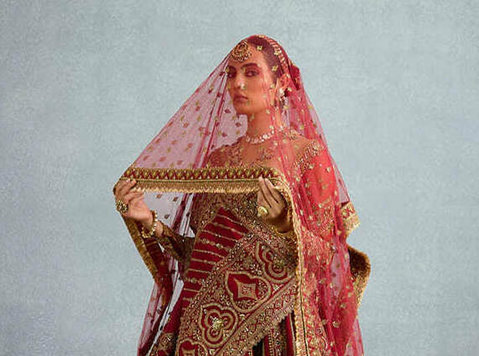 Shop Designer Dupatta for Lehenga Online - Apģērbs/piederumi