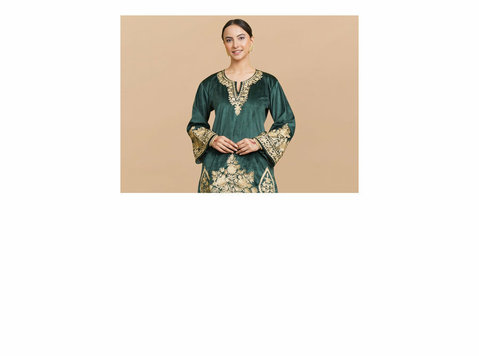 Shop Now! Kashmiri Woolen Kurta Set for Winter - Clothing/Accessories