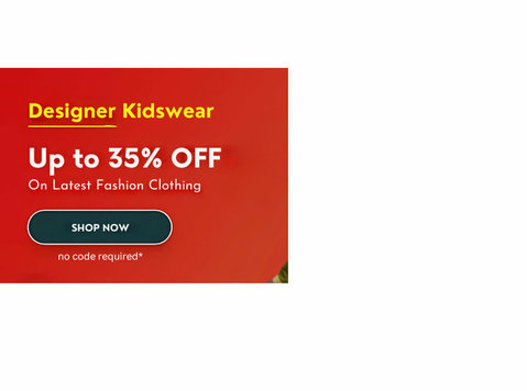 Up to 35% Off on Premium Kidswear! - Clothing/Accessories