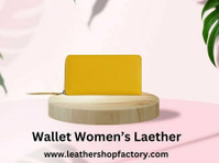 Wallet Women's Leather – Leather Shop Factory - Oblečení a doplňky