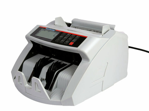 Cash Counter Machine With Fake Note Detector - Elektronika