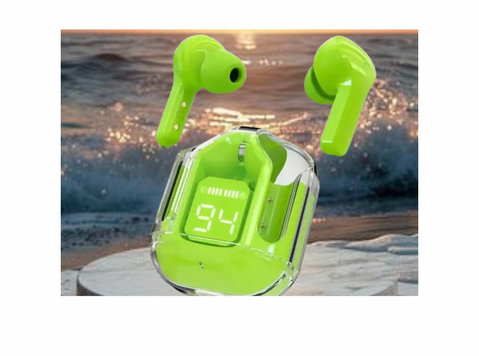 Ultrapods Pro Bluetooth Earbuds with Transparent Charging Ca - Ηλεκτρονικά