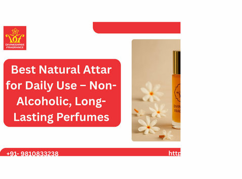 Best Natural Attar for Daily Use – Non-alcoholic, Long-lasti - Egyéb
