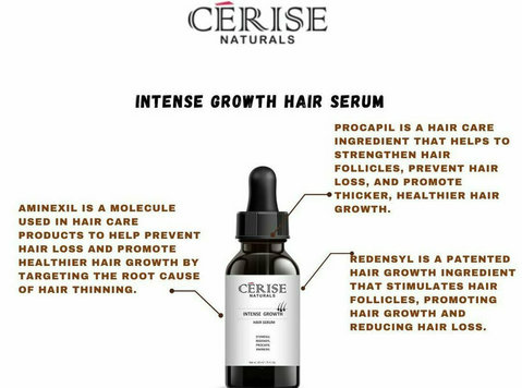 Hair Growth Serum-cerise Naturals Intense Growth Hair Serum - Inne