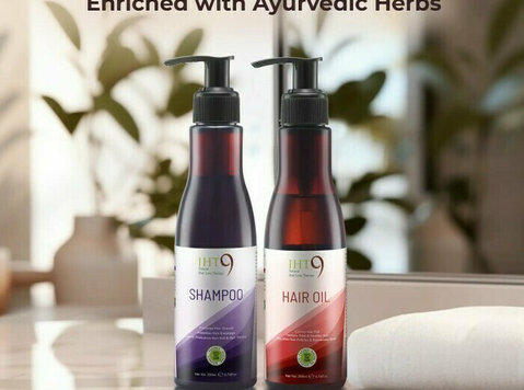 Iht9 Shampoo & Oil - Harness the Power of 9 Ayurvedic Herbs - Outros
