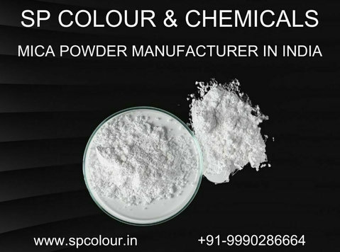 Manufacturer of Mica Powder in India | Sp Colour & Chemicals - Muu