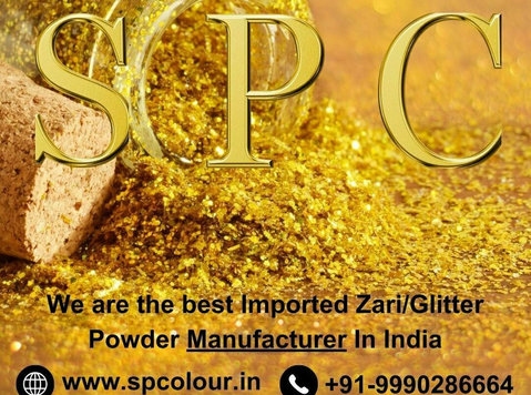 Manufacturer of Zari Powder/glitter Powder in India | Spc - Overig