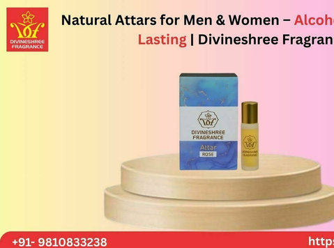Natural Attars for Men & Women | Alcohol-free, Long-lasting - Друго