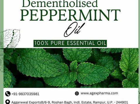 The Science Behind Dementholised Peppermint Oil: Extraction - Drugo