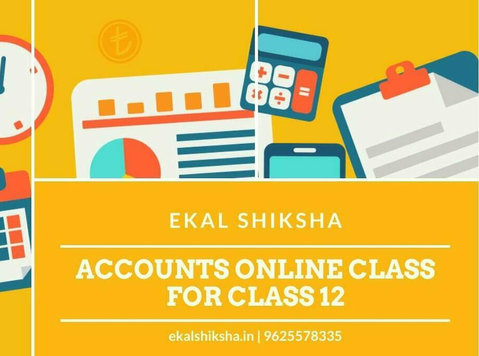 Class 12 Accounts Online Classes in Delhi - Iné