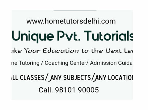 Home Tutor in Delhi - Classes: Other