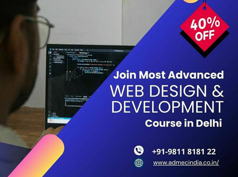 Join Most Advanced Web Design and Development Course in Delh - Inne