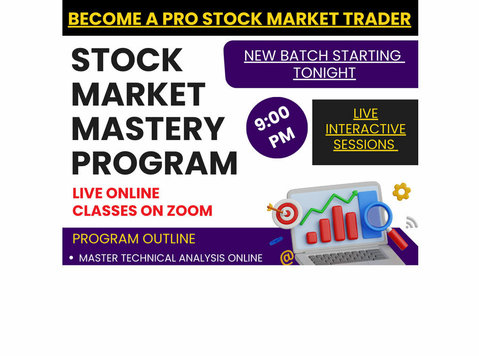 Learn Professional Stock, options and commodity trading - Iné