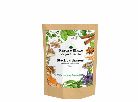 Black Cardamom Whole 100gm - Szépség/Divat