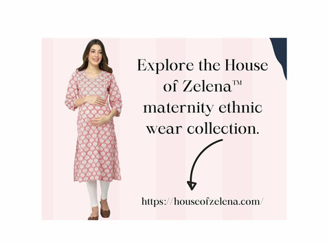 Buy maternity ethnic wear from House Of Zelena™ - Moda/Beleza