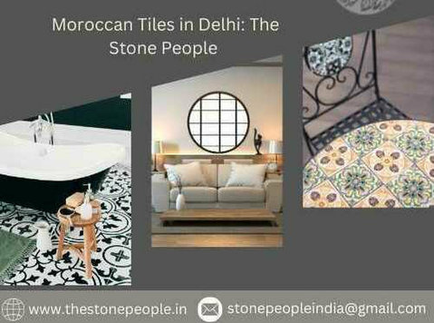 Moroccan Tiles in Delhi: The Stone People - Hushold/Reparasjoner