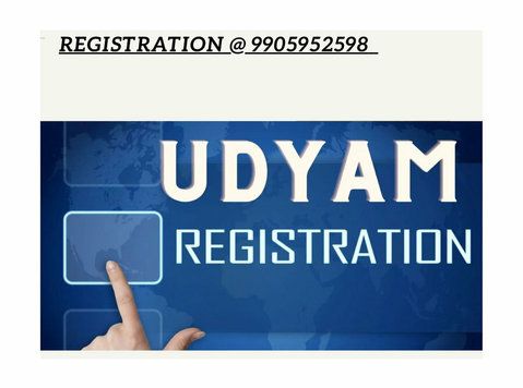 Apply For Udyam Registration @ 9905952598 - Legal/Finance