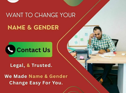 Gazette Name Change for Name Change Process - Legal/Finance