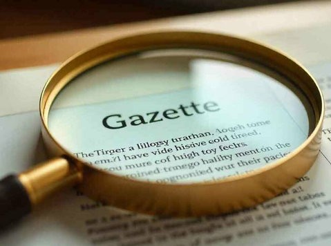 Gazette Notification: Making Your New Name Legal - Право/Финансии
