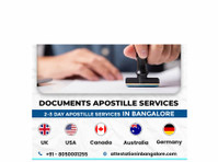 Get Mea Apostille Services In Bangalore - Právo/Financie