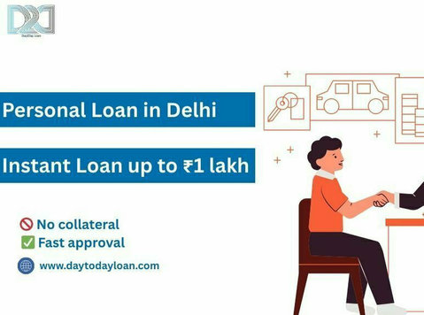 Personal Loan in Delhi - Instant Loan up to ₹1 lakh - Legal/Finance