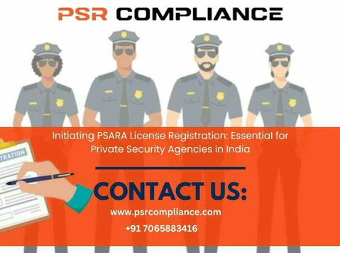 Psara License Registration in India with Psr Compliance - Právní služby a finance