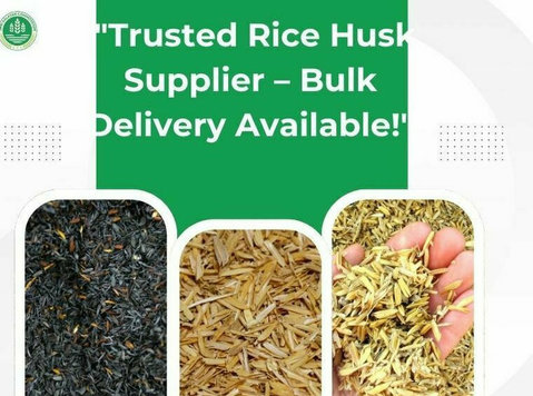 Trusted Rice Husk Supplier – Bulk Delivery Available!" - حقوقی / مالی