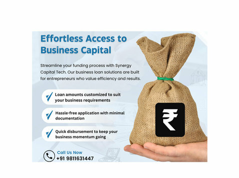 Working capital loans providers in Delhi Ncr - حقوقی / مالی
