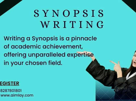 A Guide to Creative Writing: Write a Synopsis Effectively - Outros