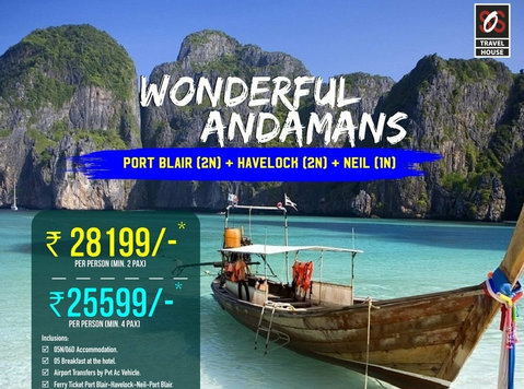 Andaman and Nicobar Package for Family through Travel House - Annet