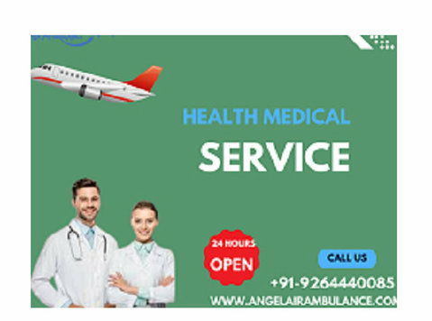 Angel Air Ambulance Service in Siliguri - Otros