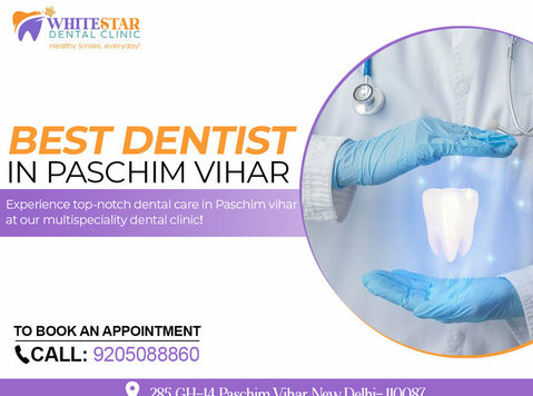 Best Pediatric Dentist Paschim Vihar - Whitestar Dental - その他