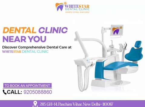Best dentist Paschim Vihar | Whitestar Dental Clinic - دوسری/دیگر