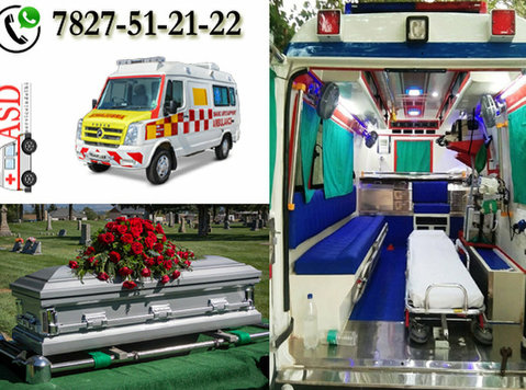 Book the Best ambulance service in Delhi, from Delhi - อื่นๆ