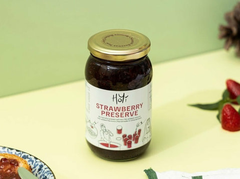 Buy Handmade Strawberry Preserve Jam Recipe Online In India - Lain-lain