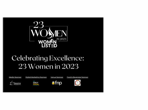 Celebrating Excellence: Women 23 Women in 2023 - Services: Other