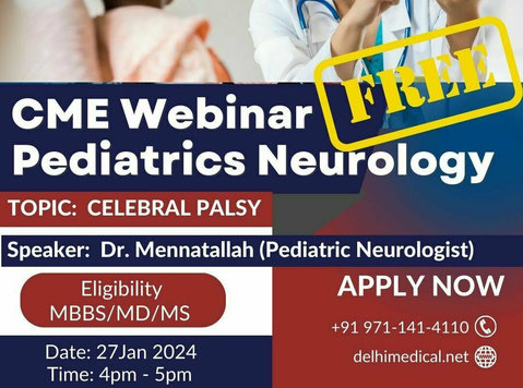 Free Cme Class on Pediatrics Neurology - Altele