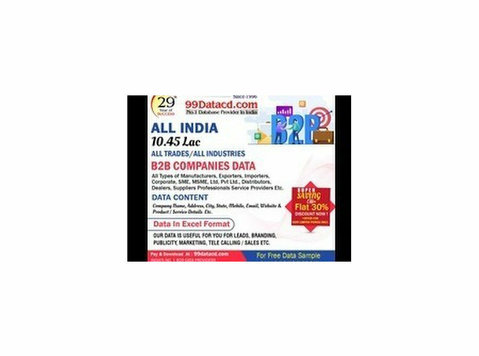 Get Companies Database in India - 99datacd - Khác