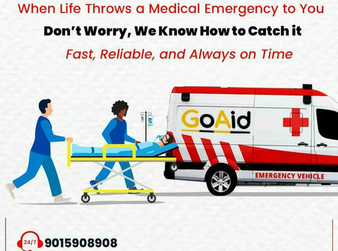 Goaid Ambulance Services: Comprehensive Medical Emergency - Muu