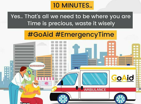 Goaid: Reliable Dead Body Ambulance Services in Delhi - Iné