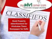 Hindustan Times Delhi Property Ad Booking Online - غيرها
